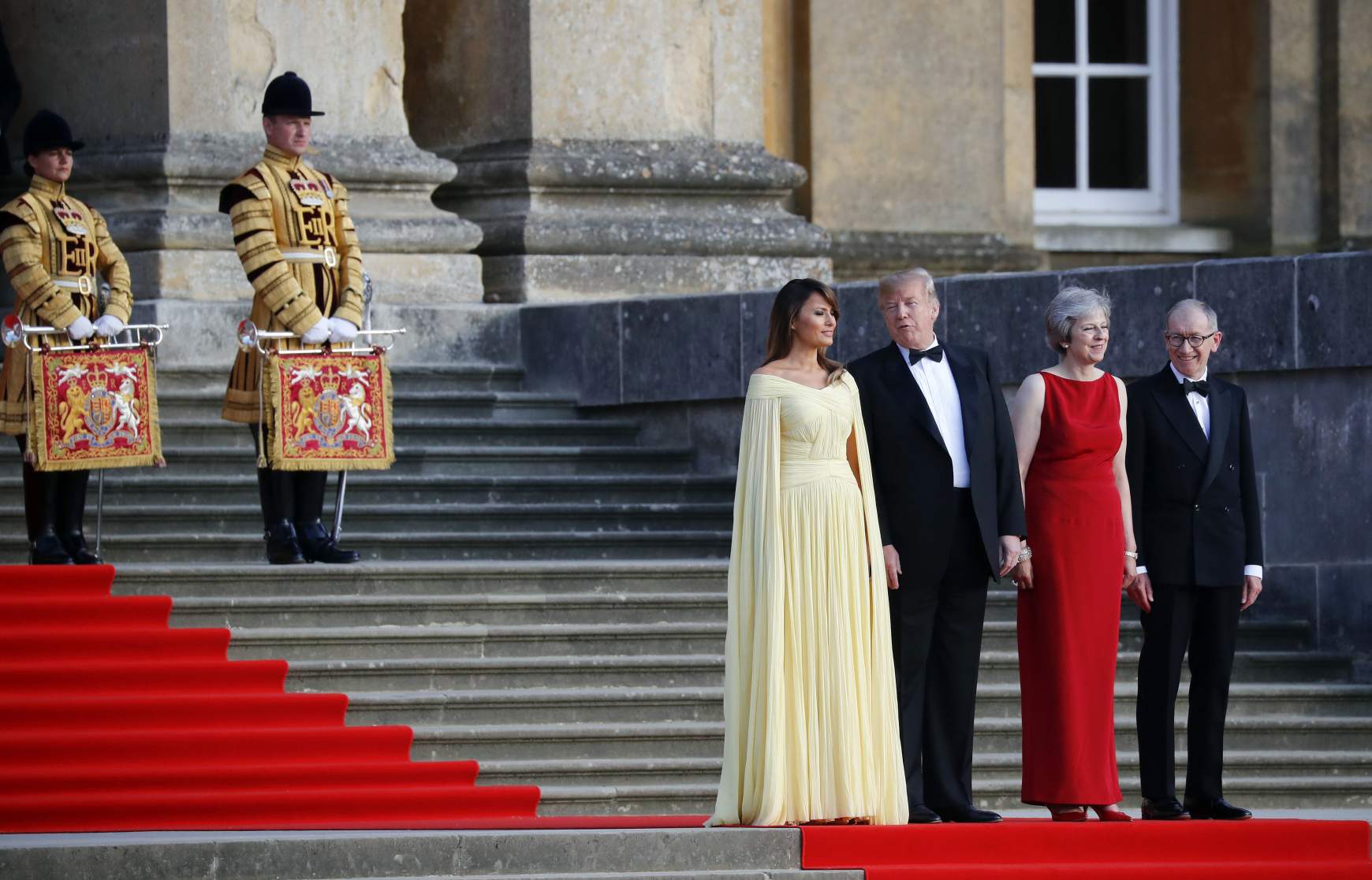 Theresa May és Donald Trump találkozója Theresa May és Donald Trump találkozója