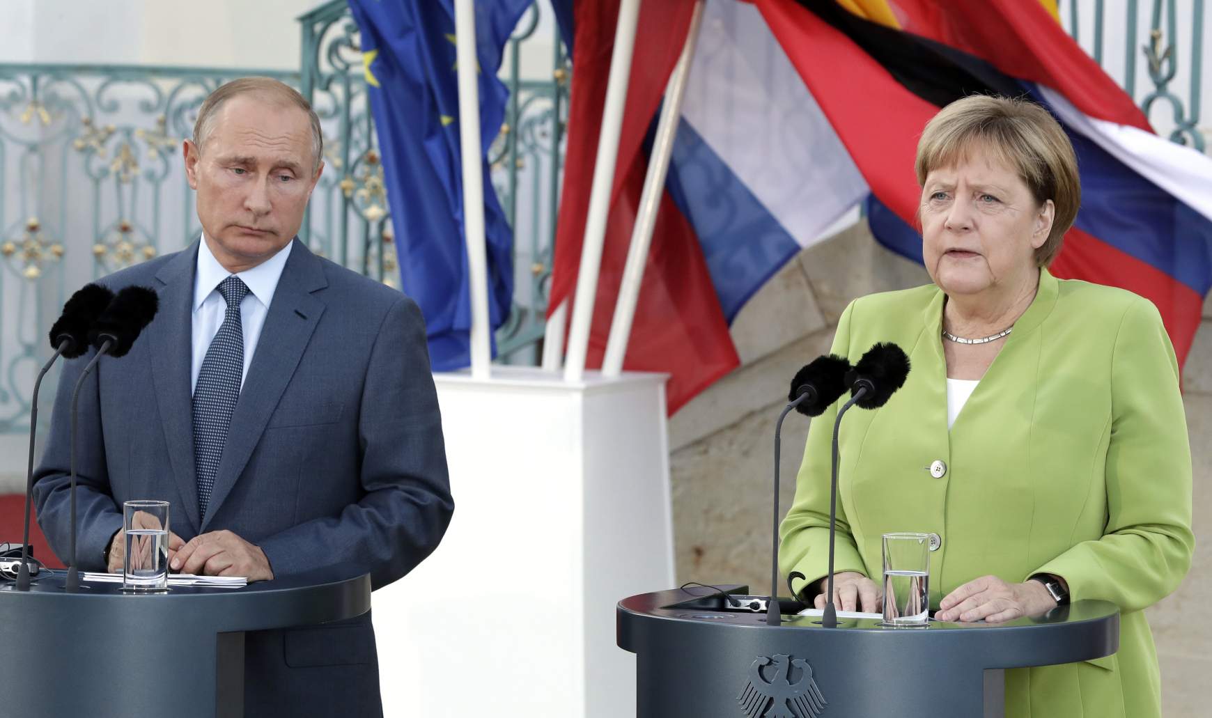 Merkel és Putyin