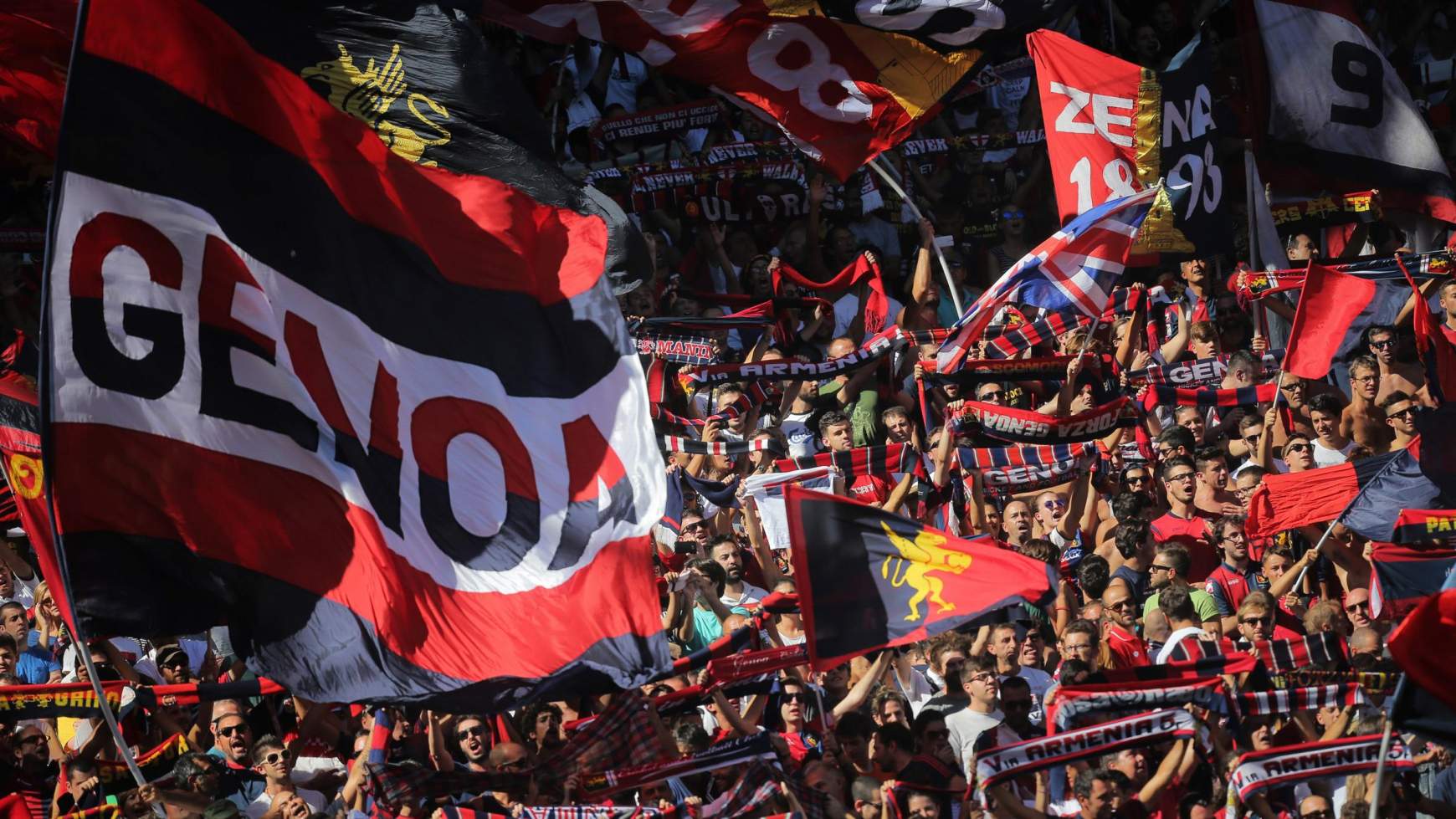 FC Genoa szurkolók FC Genoa szurkolók
