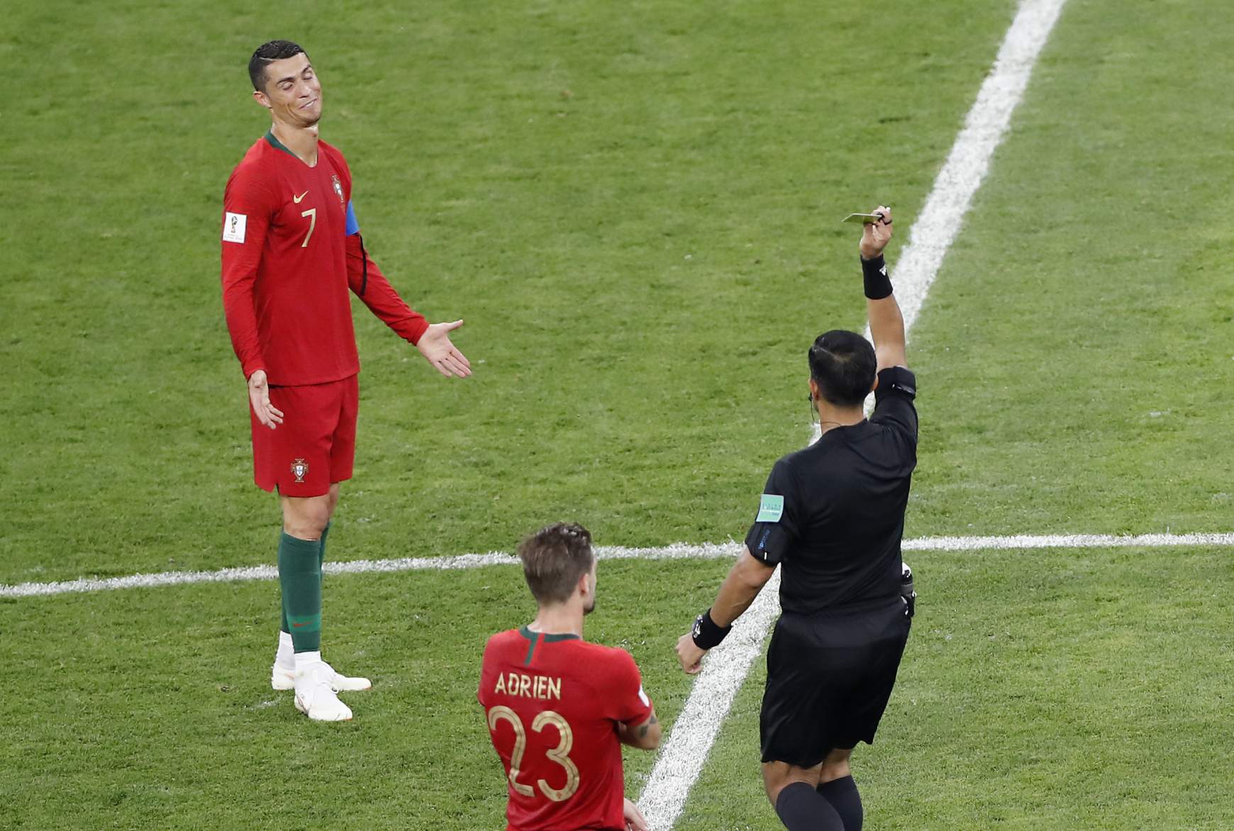 Ronaldo sárgalap Ronaldo sárgalap