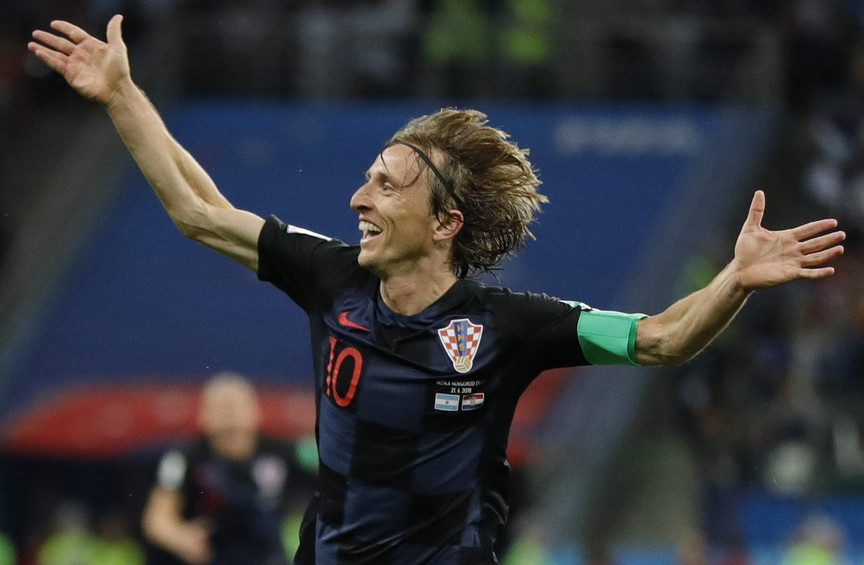 Modric, Horvátország, világbajnokság 2018