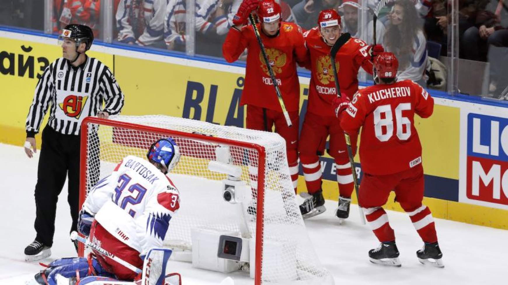 Az oroszok még csak gólt sem kaptak a csehektől