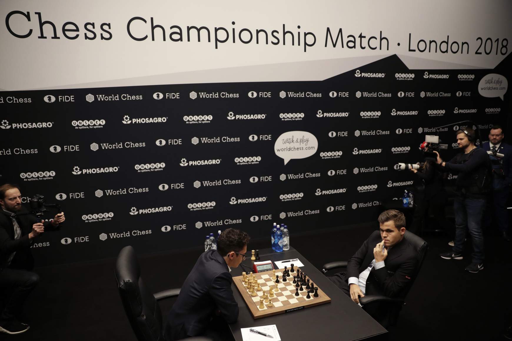 Magnus Carlsen, Fabiano Caruana