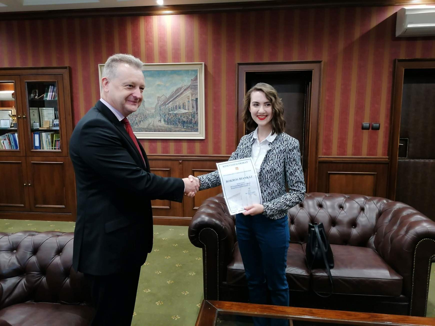 Dunaszerdahely új diákpolgármestere