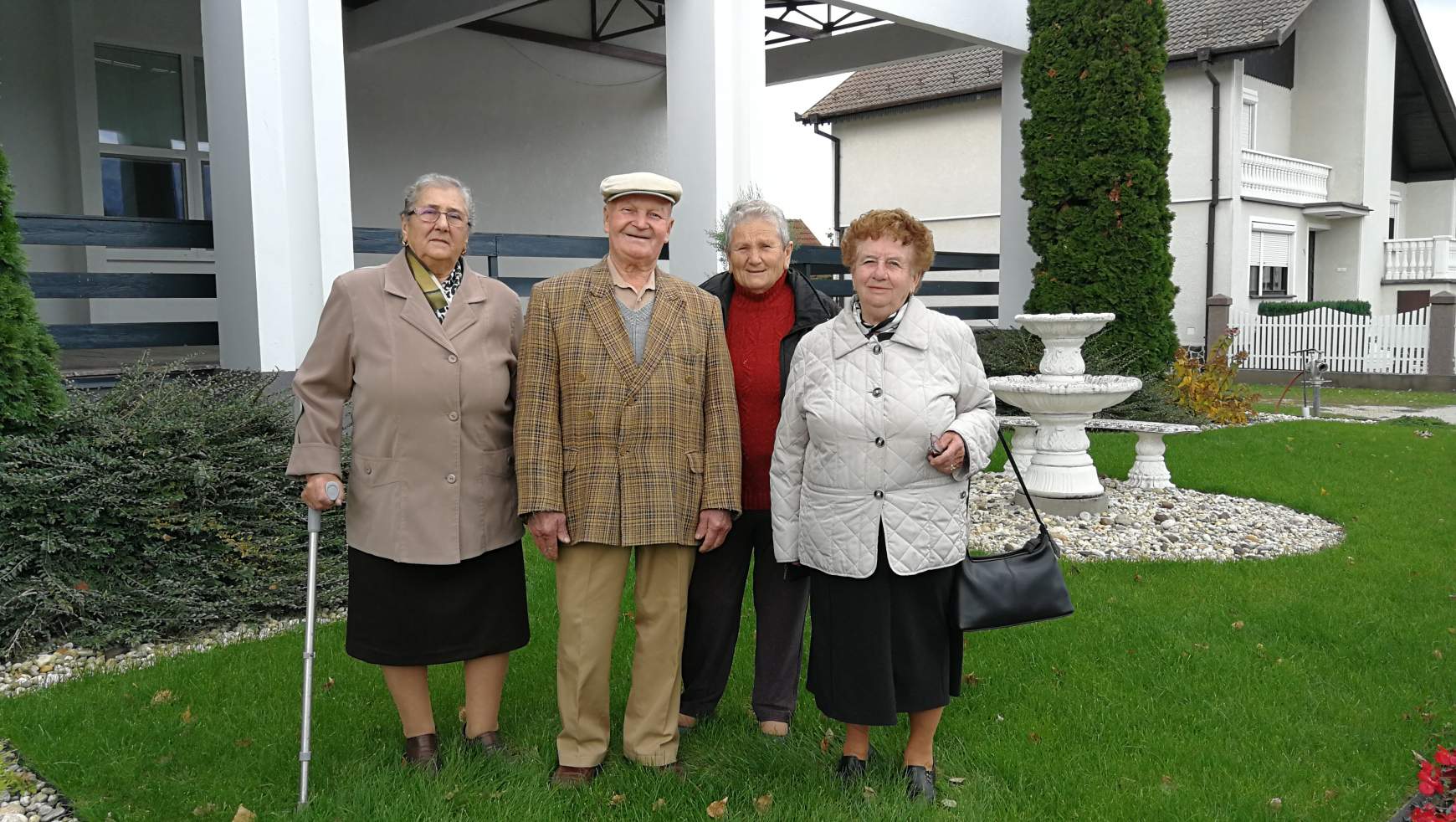 (balról) Horváth Irén, Kulacs Árpád, Varjú Rozália, Horváth Katalin
