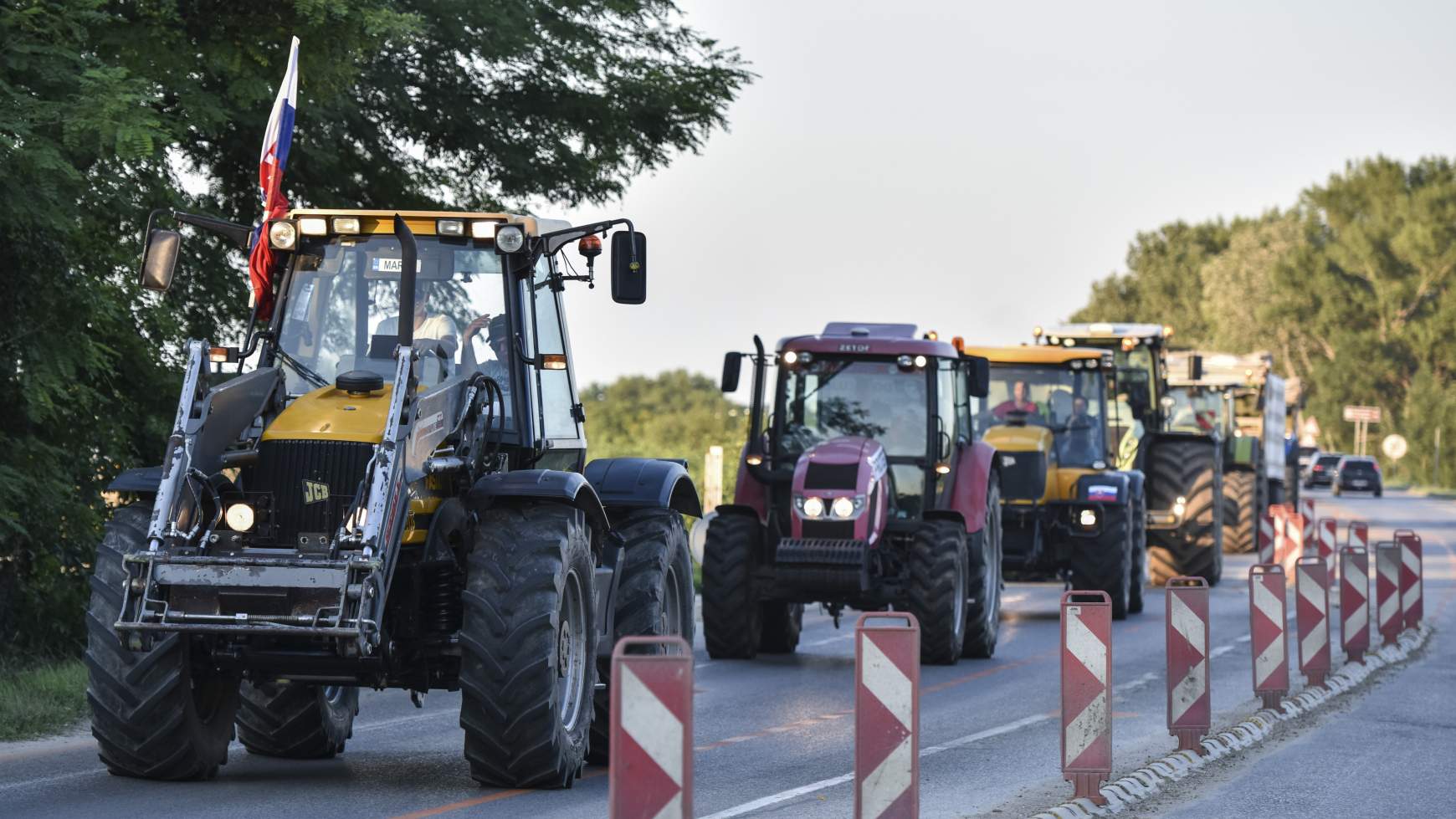 traktoros tüntetés