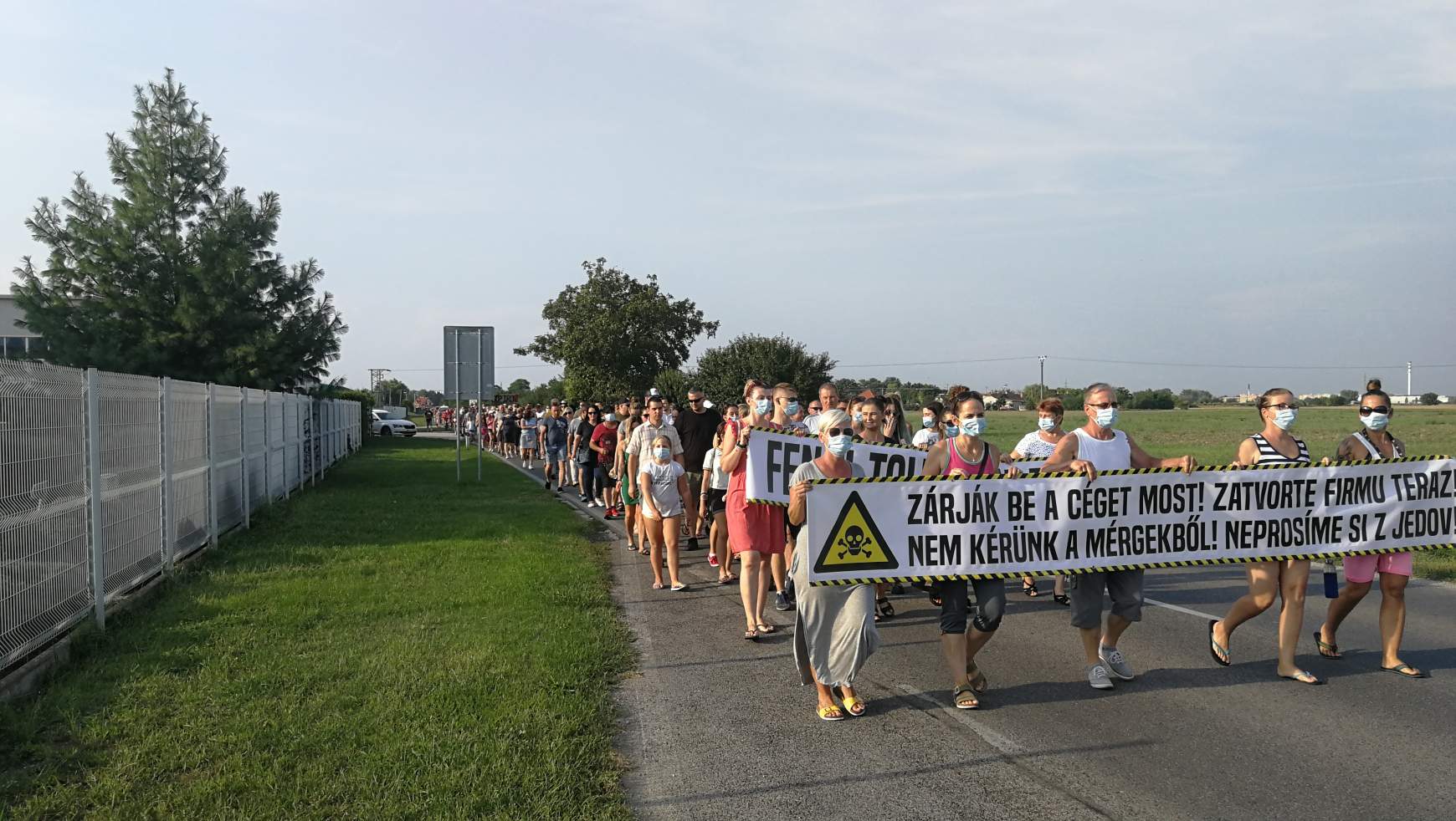 Tüntetés Ollétejeden Tüntetés Ollétejeden