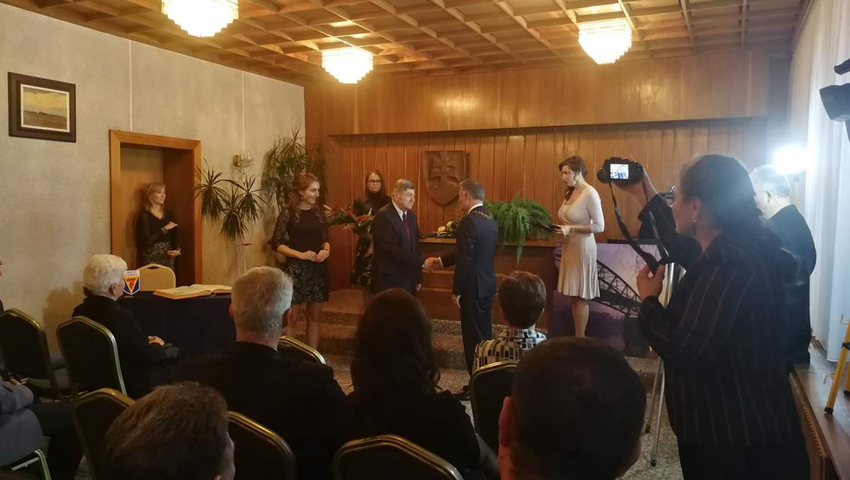 Csicsay Alajos átveszi a Pro Urbe-díjat