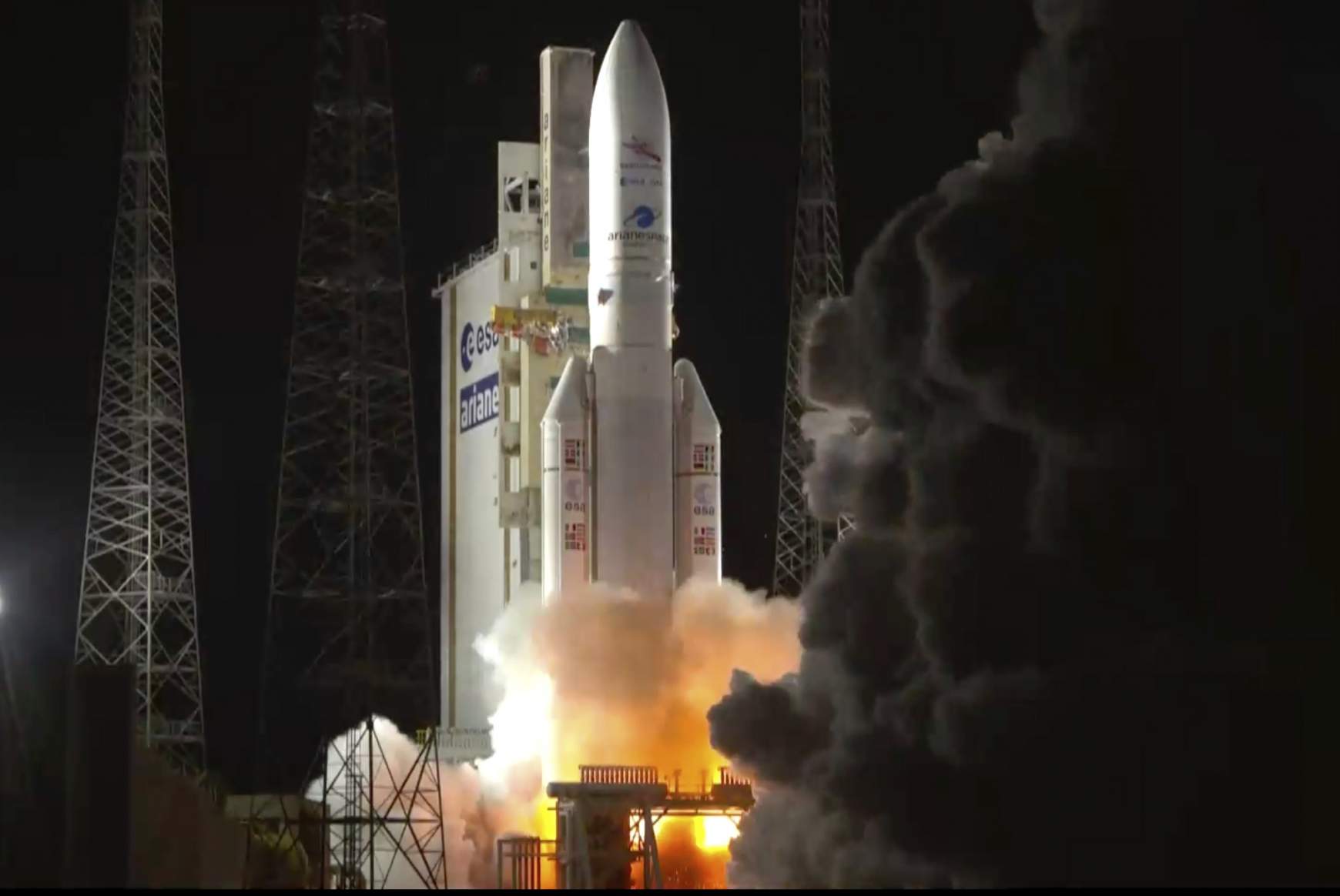 BepiColombo start BepiColombo start