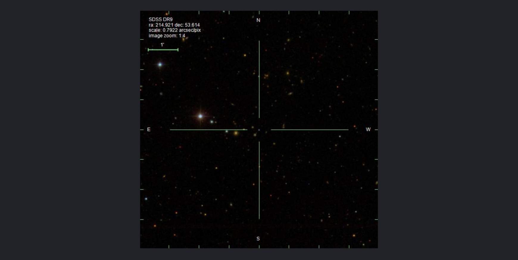 Hubble teleszkóp felvétele