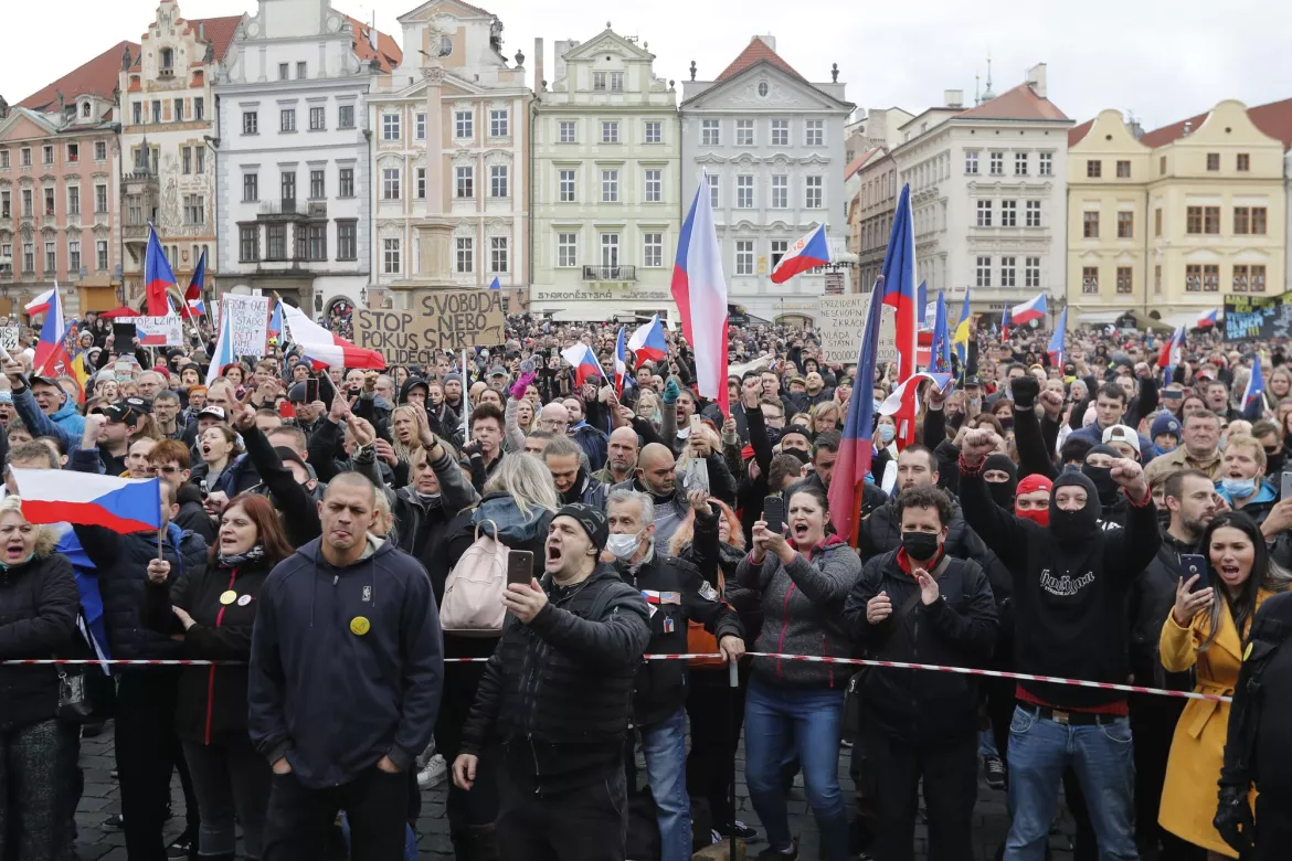 Csehország zavargás