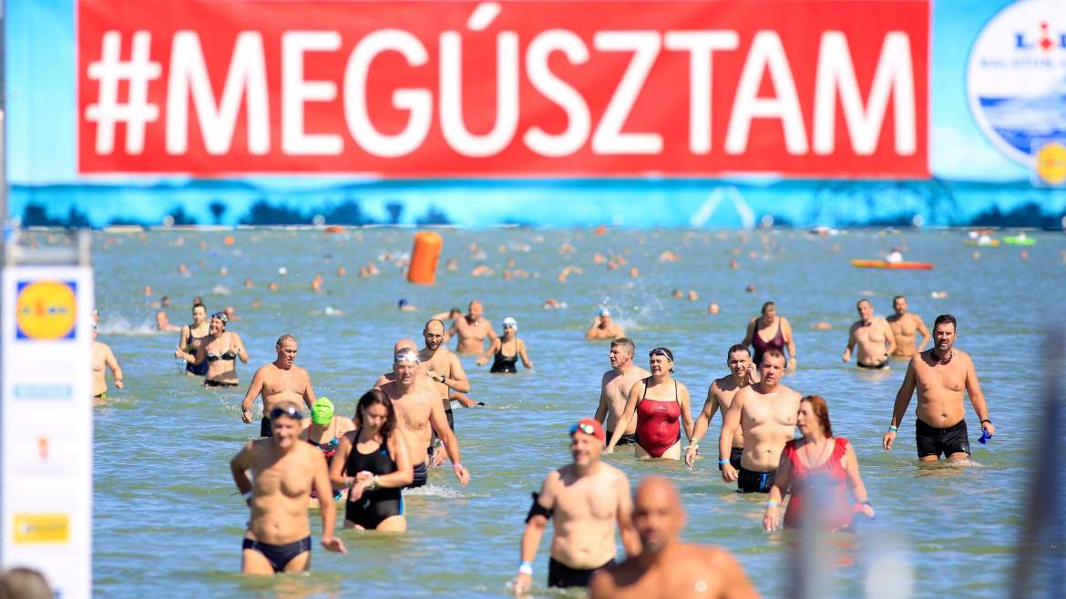 Balaton-átúszás 2021