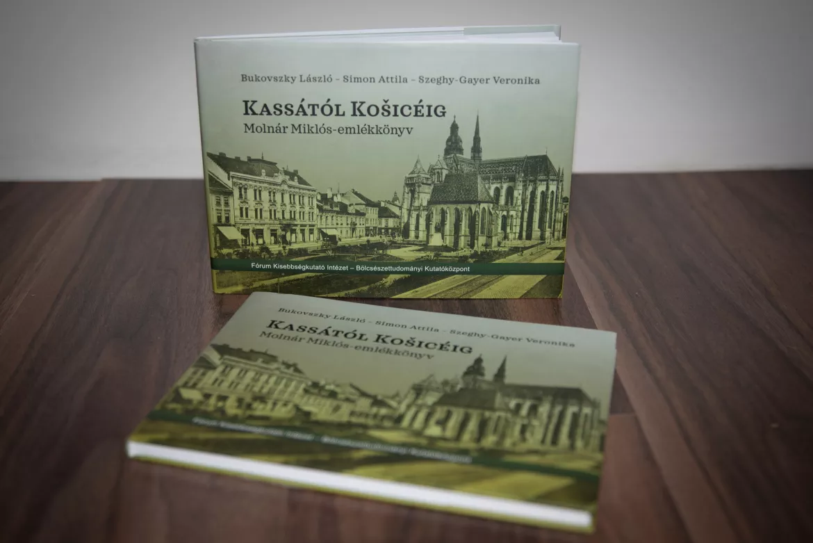 2021-10-13 Kassa, könyvbemutató, Kassától Košicéig. Molnár Miklós emlékkönyv