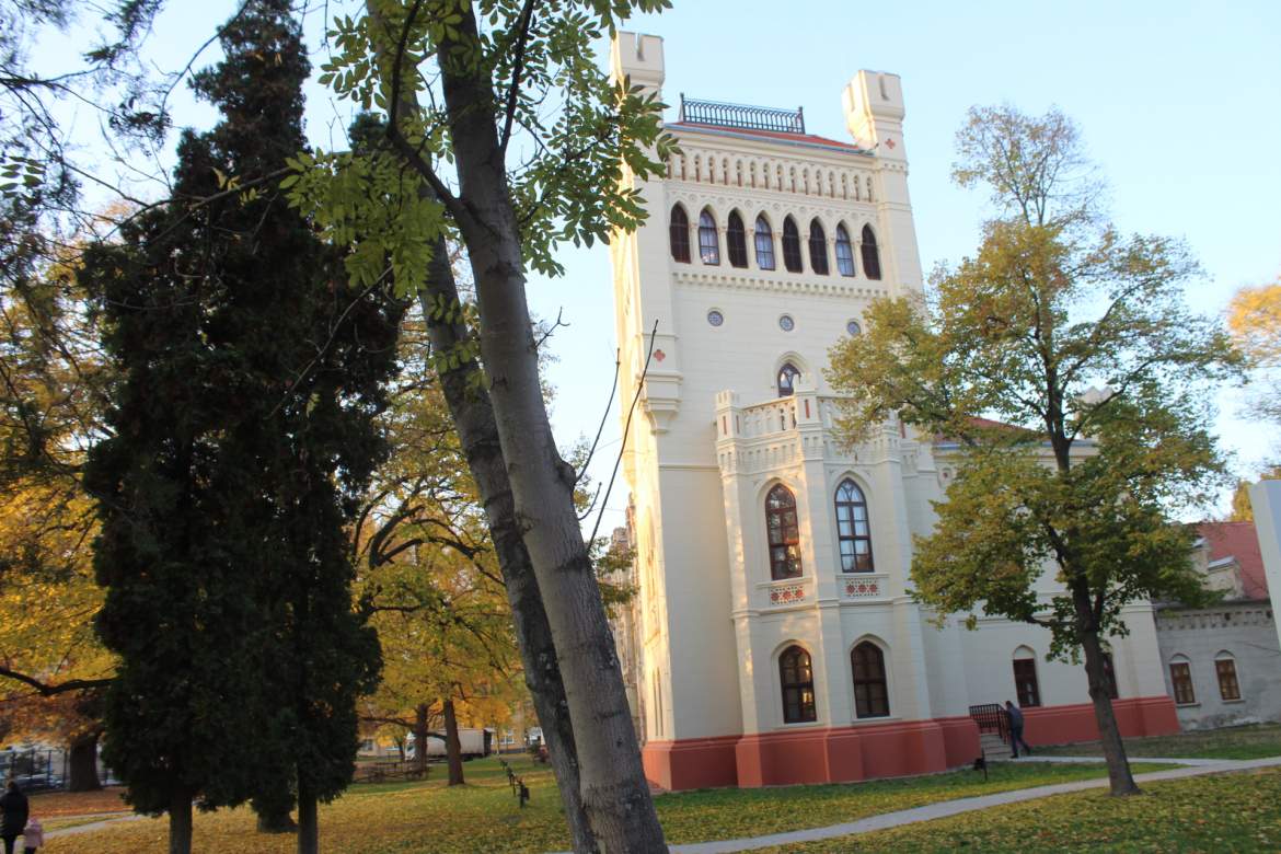 Galántai Esterházy kastély - déli torony felújítása