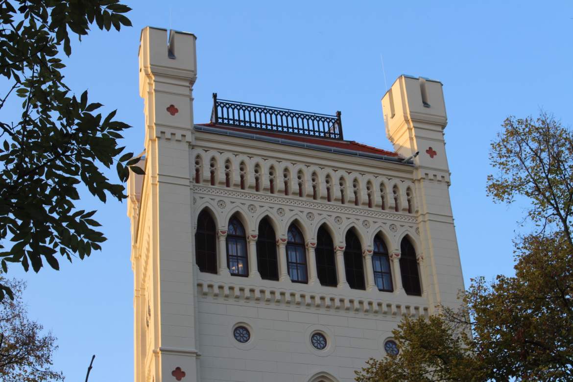 Galántai Esterházy kastély - déli torony felújítása