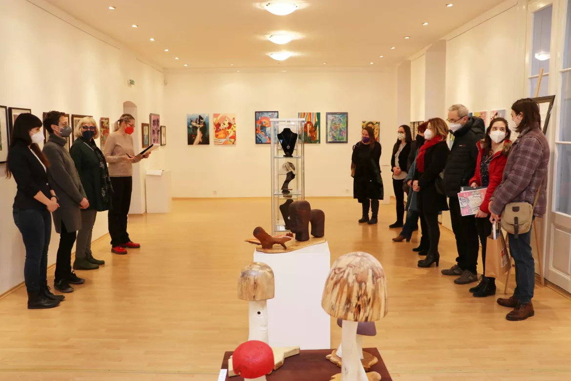 Színpompás Komáromi Art Spektrum 2022 a komáromi Zichy-palotában