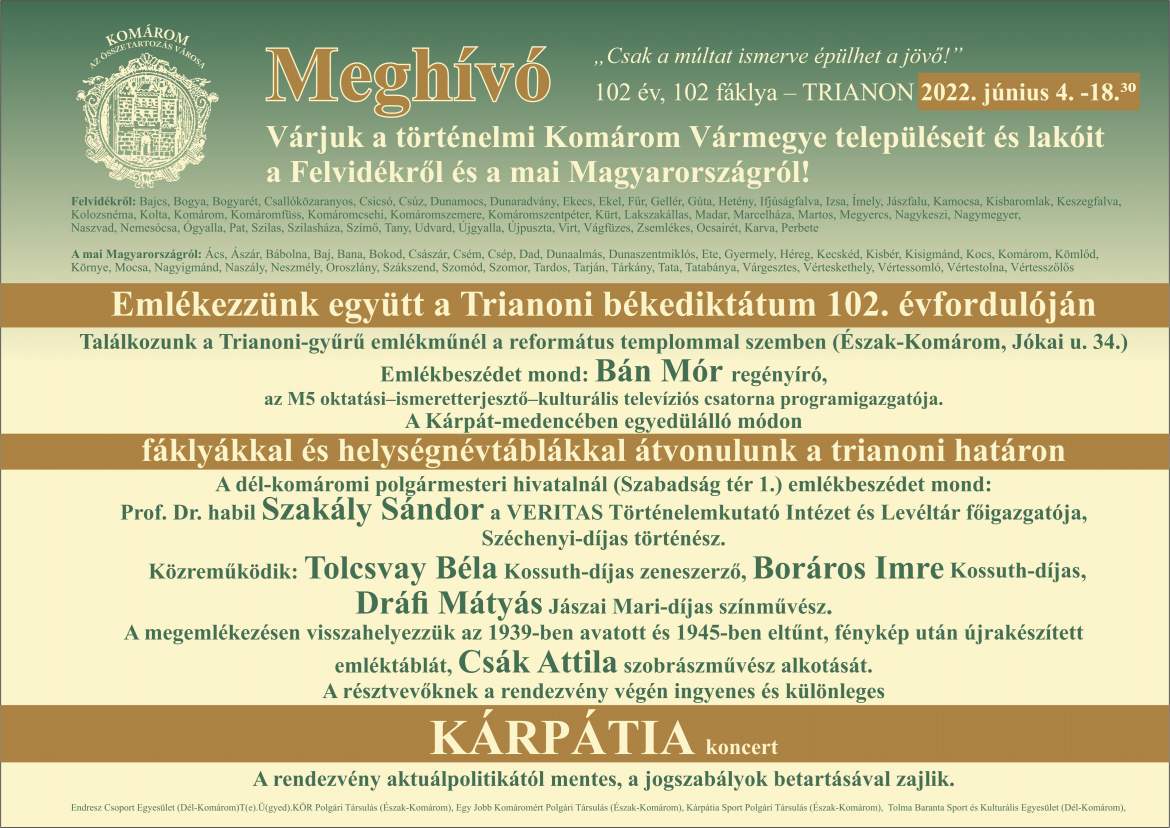 Trianoni megemlékezés