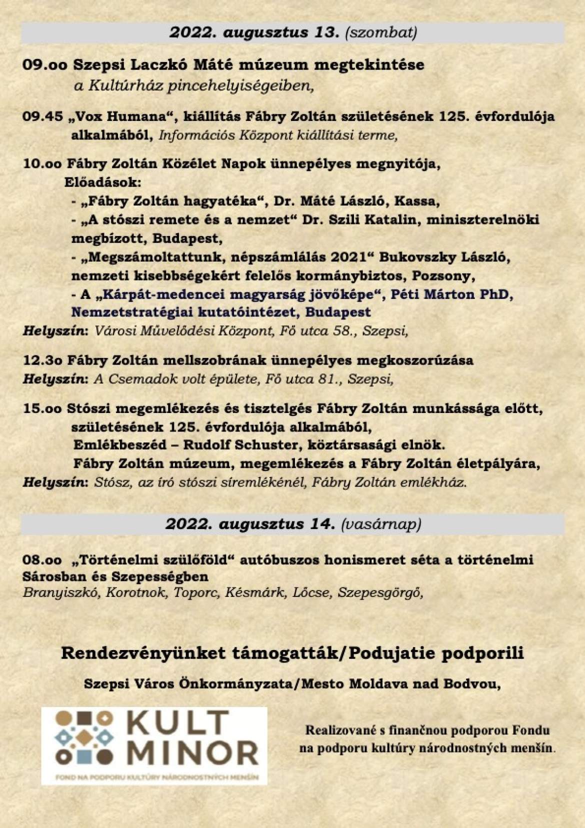 Fábry Napok