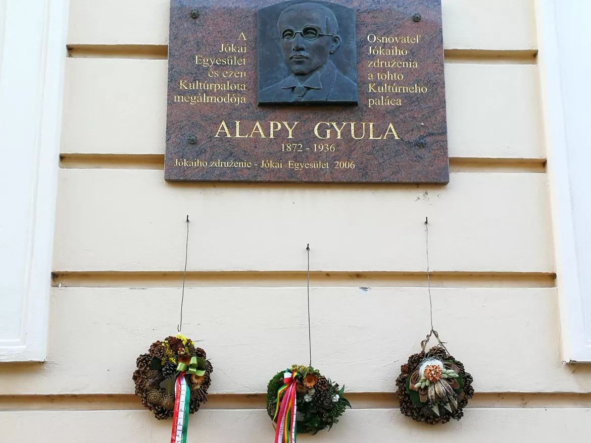 Alapy Gyulára emlékeztünk: „ Komárom kulturális életét országos rangra emelte...“