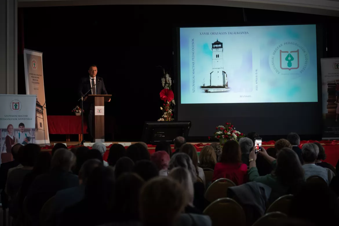 2023-04-15 Rozsnyó, pedagógustalálkozó, SZMPSZ, XXVIII. Szlovákiai Magyar Pedagógusok Országos Találkozója