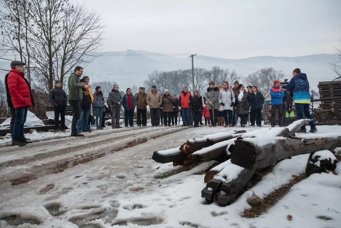 2024-01-18 Gombaszög, pálos kolostor, Rozsnyói Társalgási Egylet