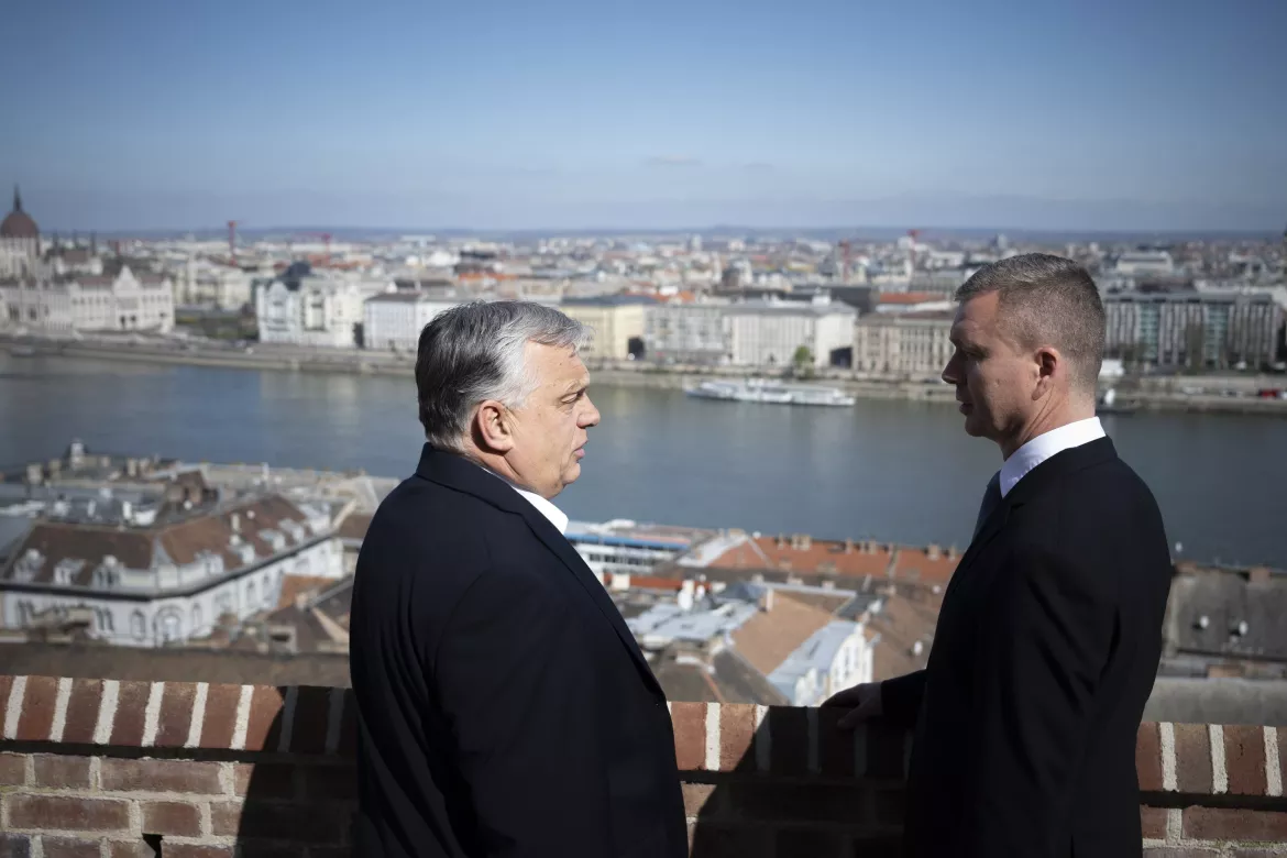 Orbán Viktor és Forró Krisztián