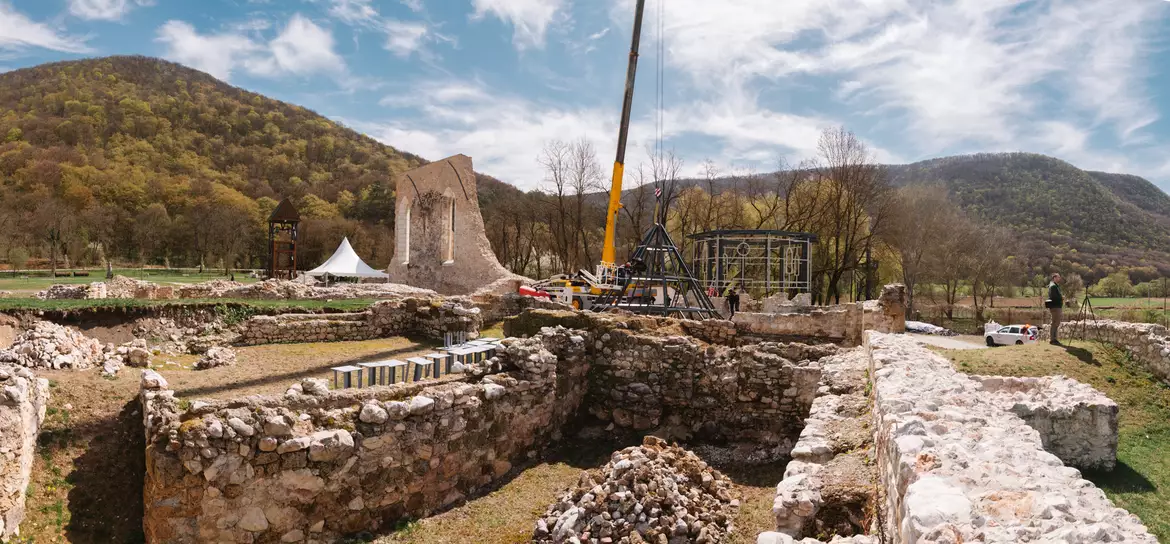 Gombaszög, pálos kolostor, kápolna, tetőszerkezet