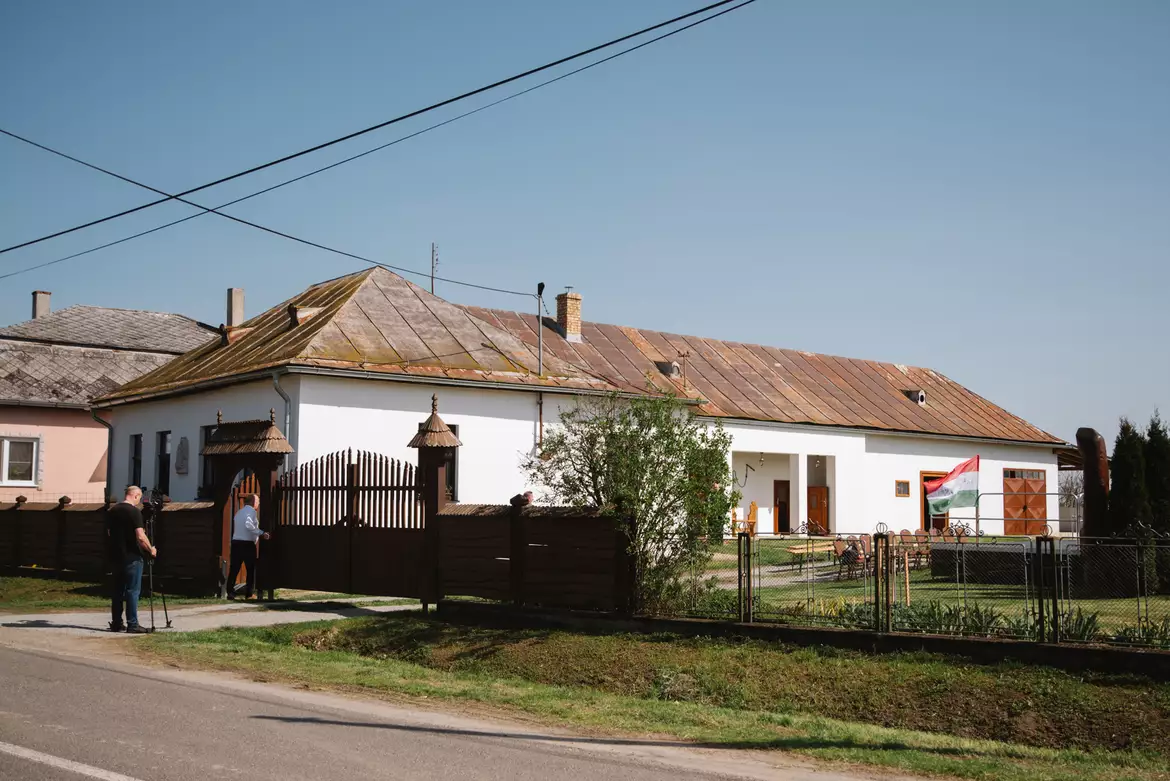 2025-04-16 Kaposkelecsény, tájház, felújítás, átadás