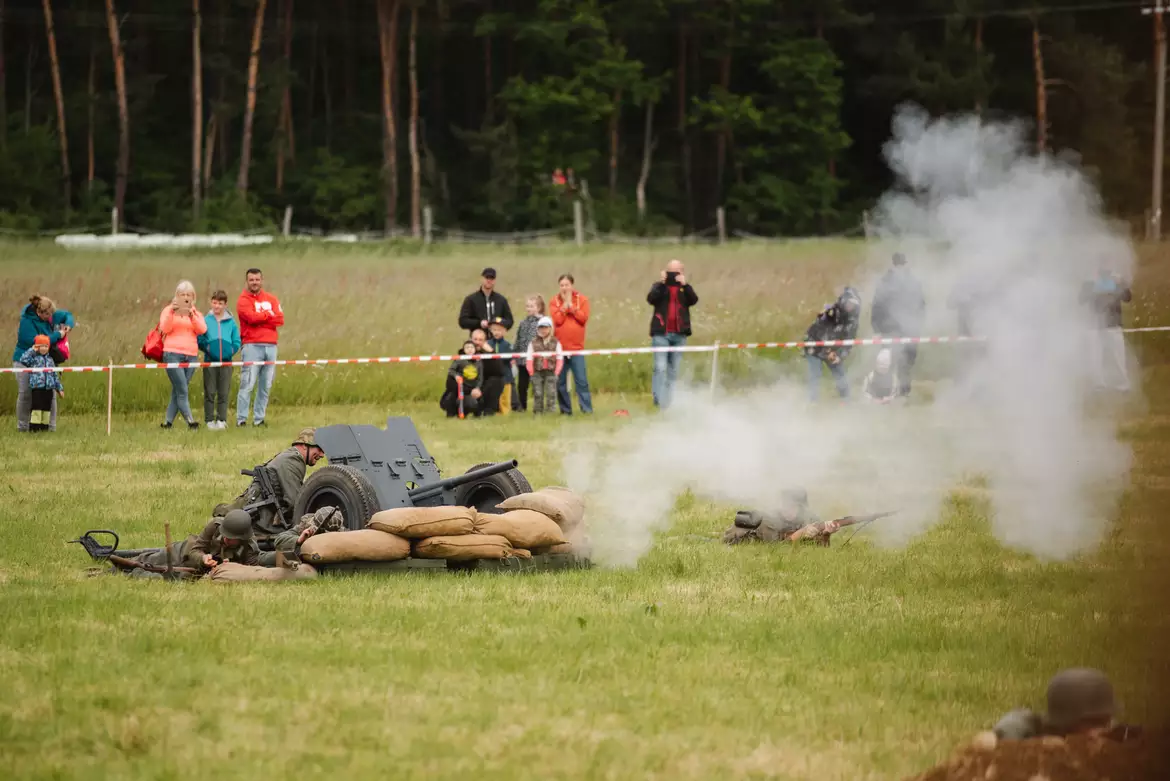 Krasznahorka, Krasznahorkaváralja, harci bemutató, 2. világháború