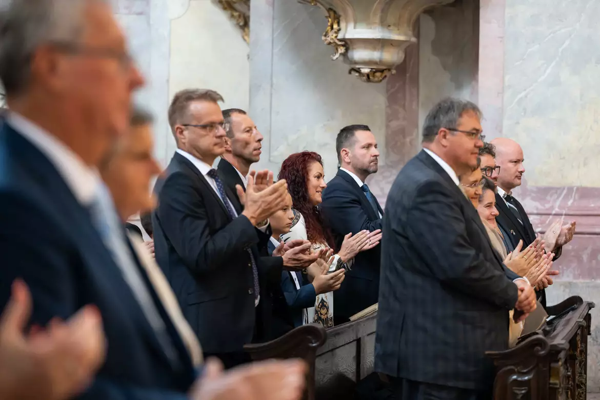 Kiss Endre András, jászói apát, beiktatás, benedikálás