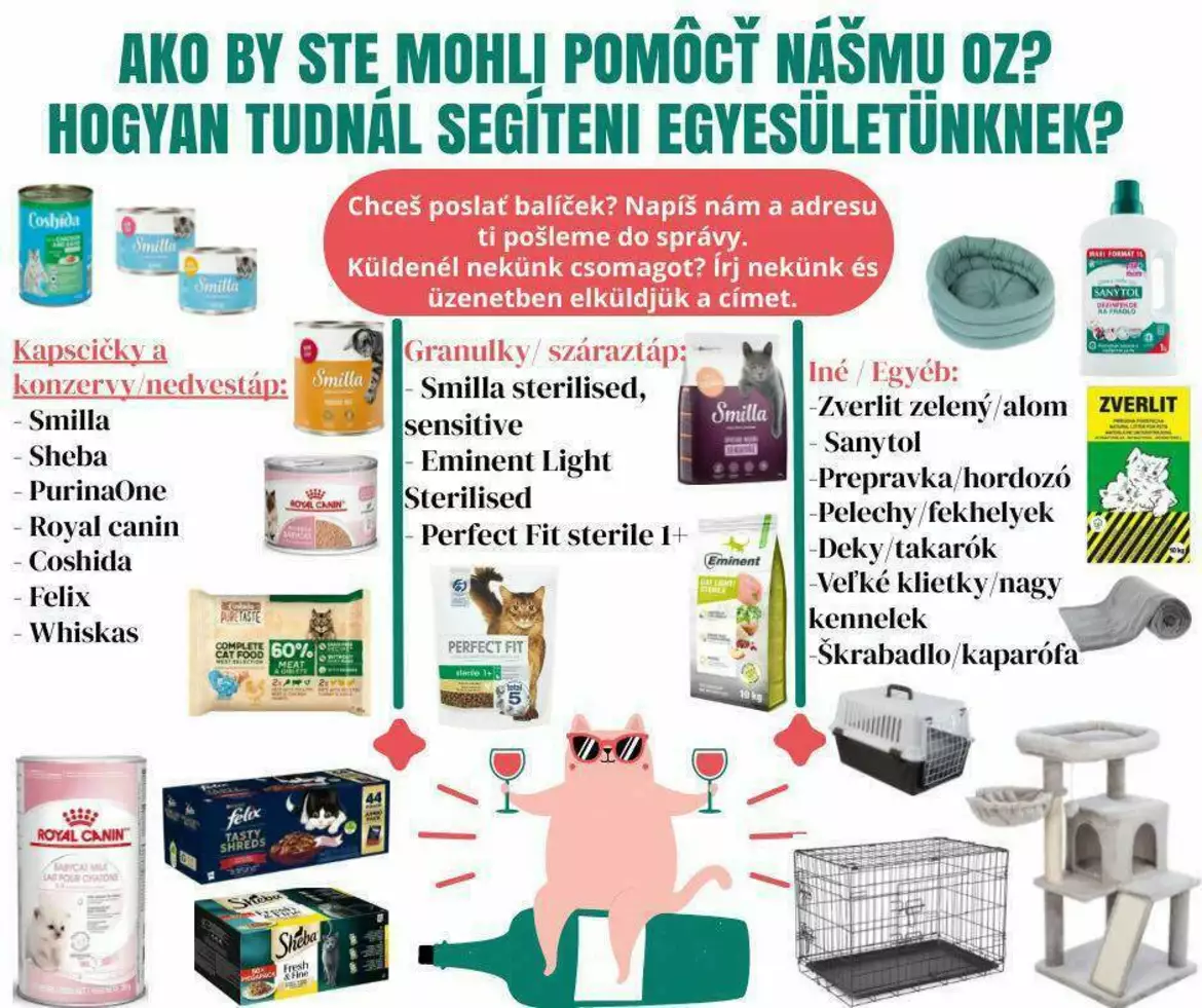 Cicamentő kezdeményezés a komáromi Marianumban 
