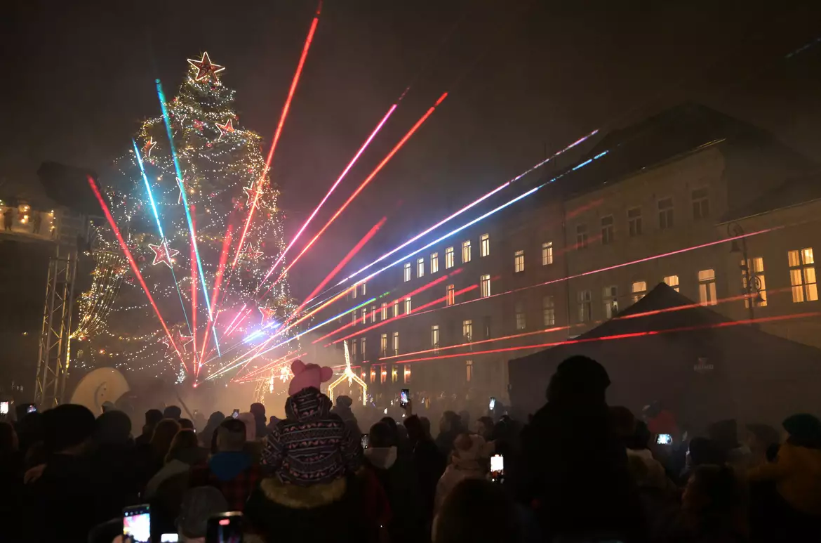 Kassa, karácsony, Kassai mesés karácsony, megnyitó