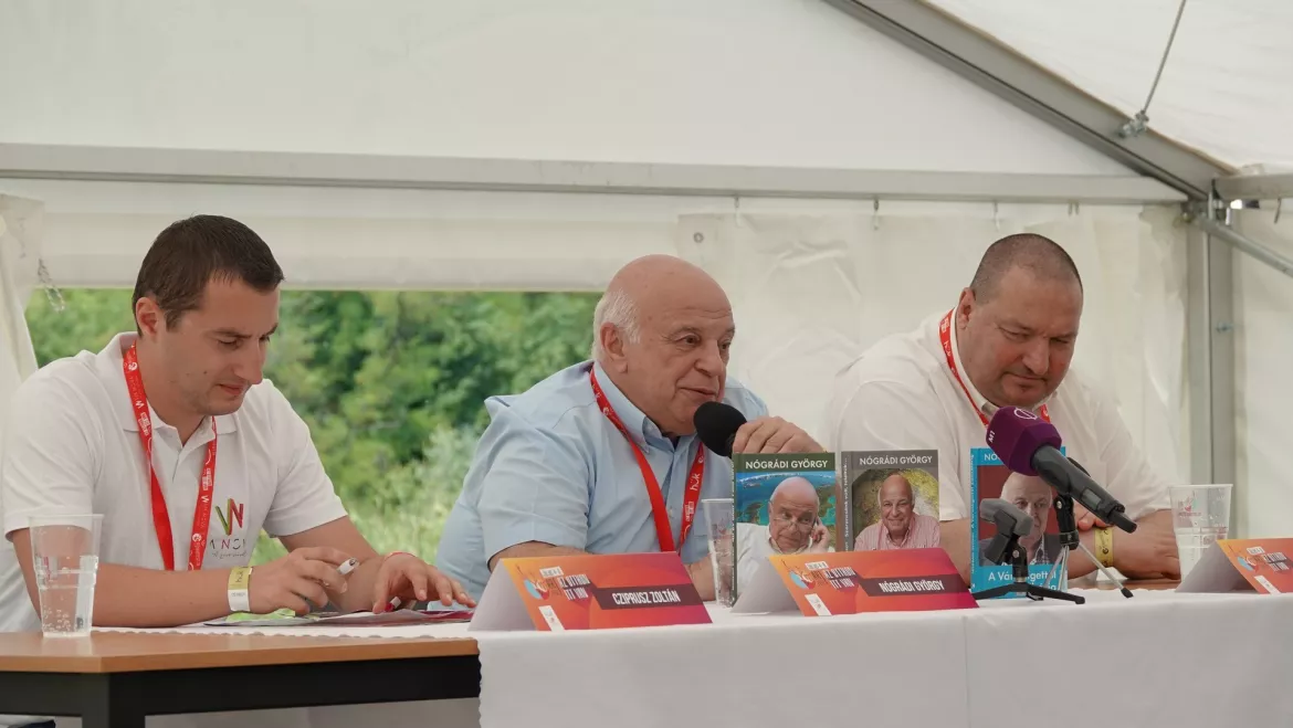 Nógrádi György és Németh Szilárd a Martfeszten