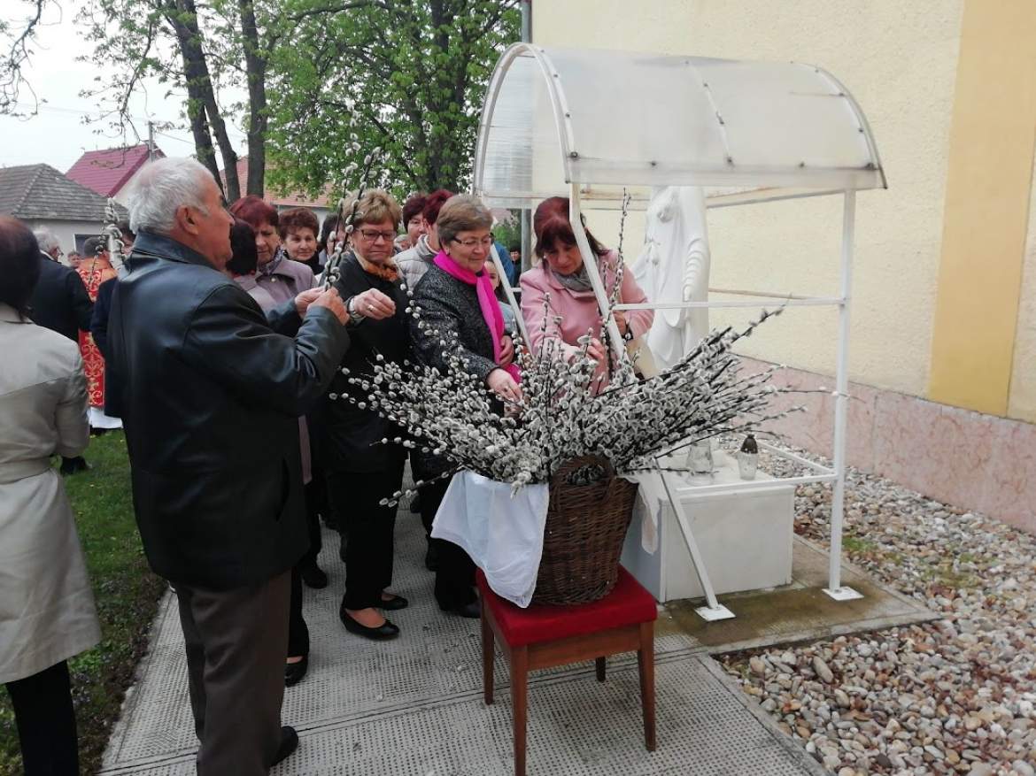 barkaszentelés Dercsikán barkaszentelés Dercsikán