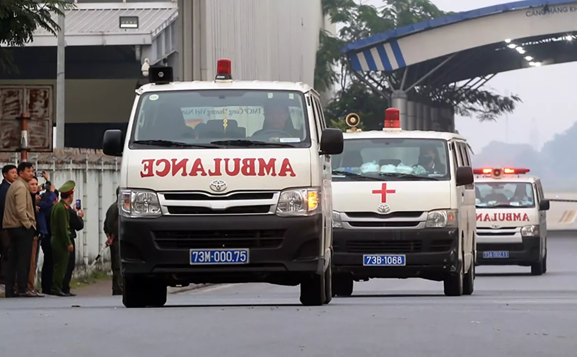 bolgár kamion, vietnami halottak szállítása bolgár kamion, vietnami halottak szállítása