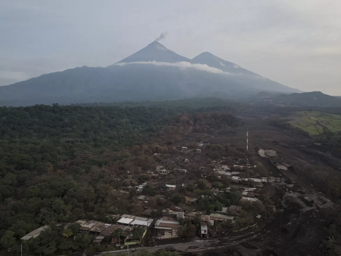 Guatemala - vulkán