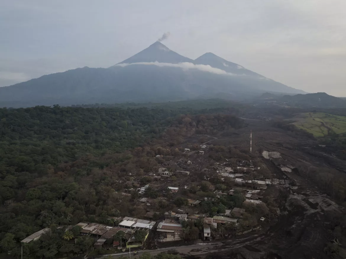 Guatemala - vulkán Guatemala - vulkán
