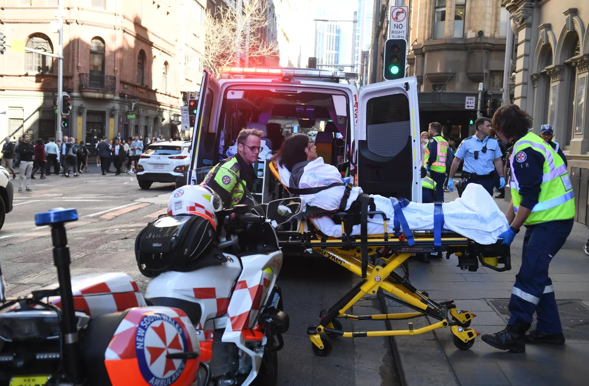 Sydney, késes támadó Sydney, késes támadó