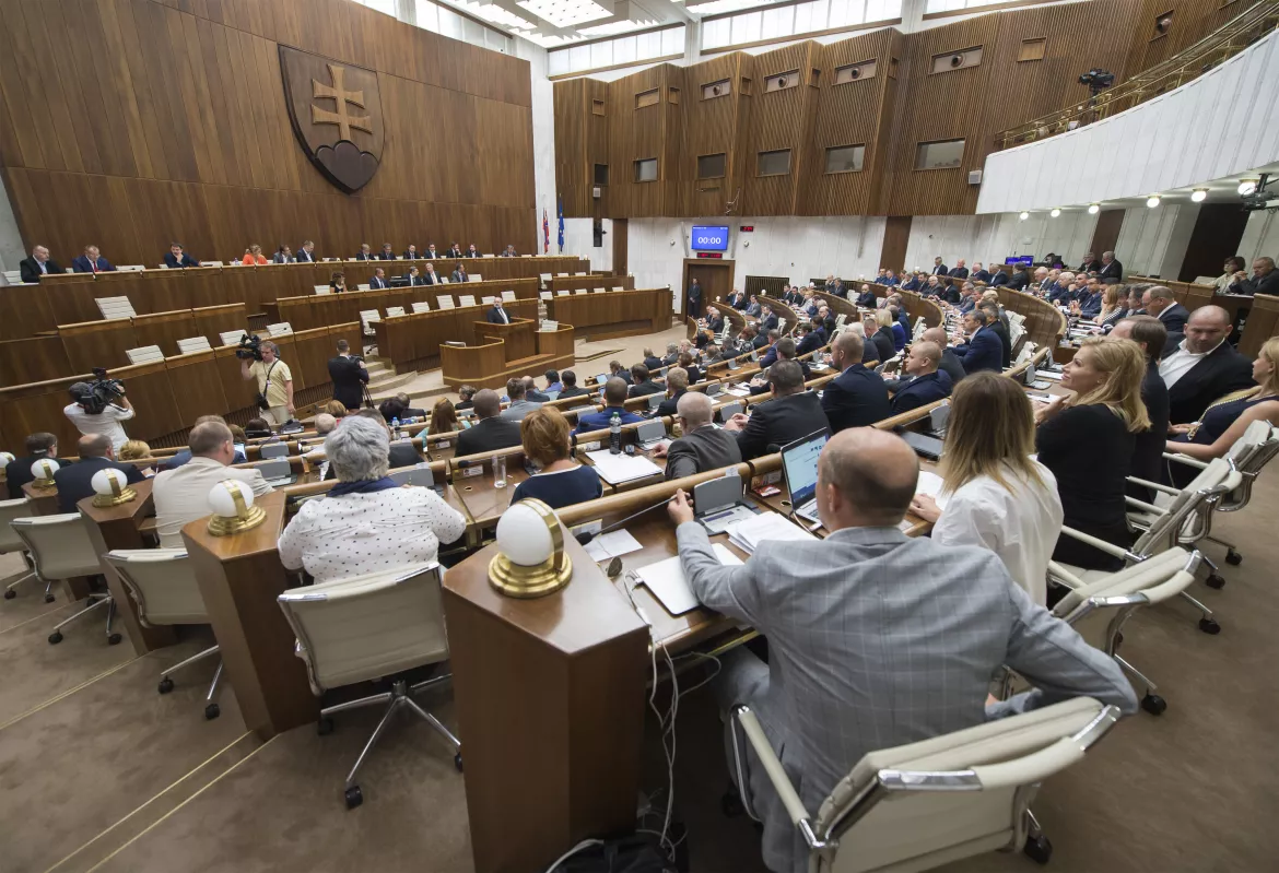 szlovák parlament