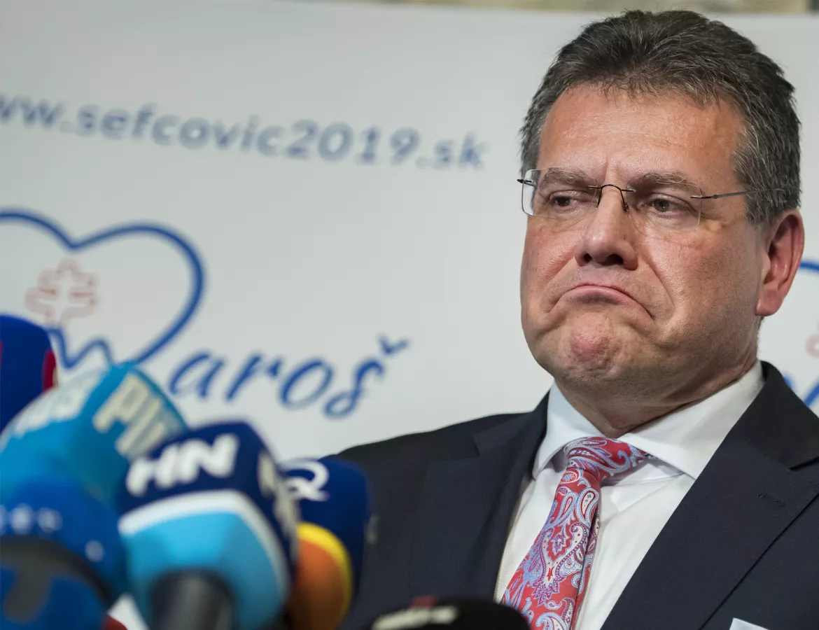 Sefcovic elismerte vereségét Sefcovic elismerte vereségét