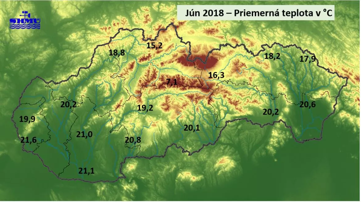 időjárás 2018 június