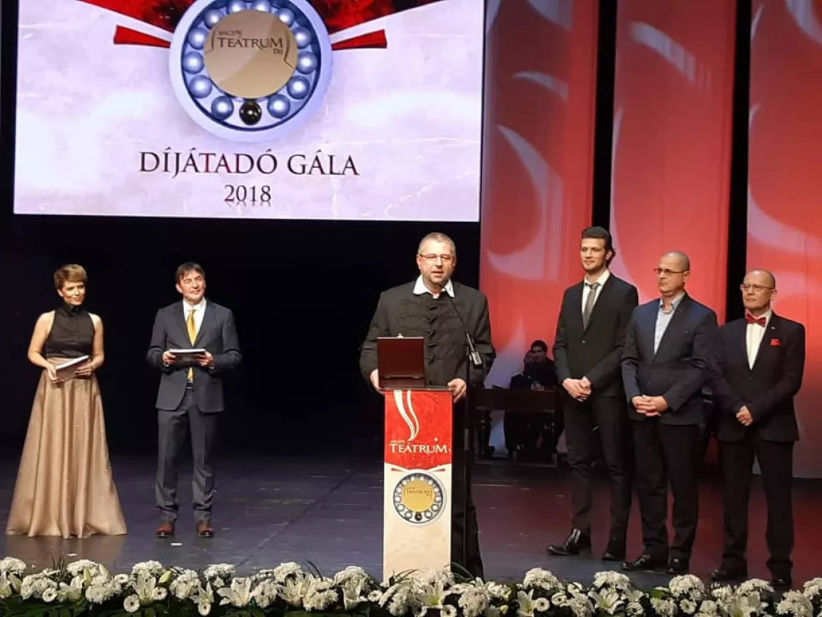 Magyar Teátrum-díjas lett a Komáromi Jókai Színház színpadmestere