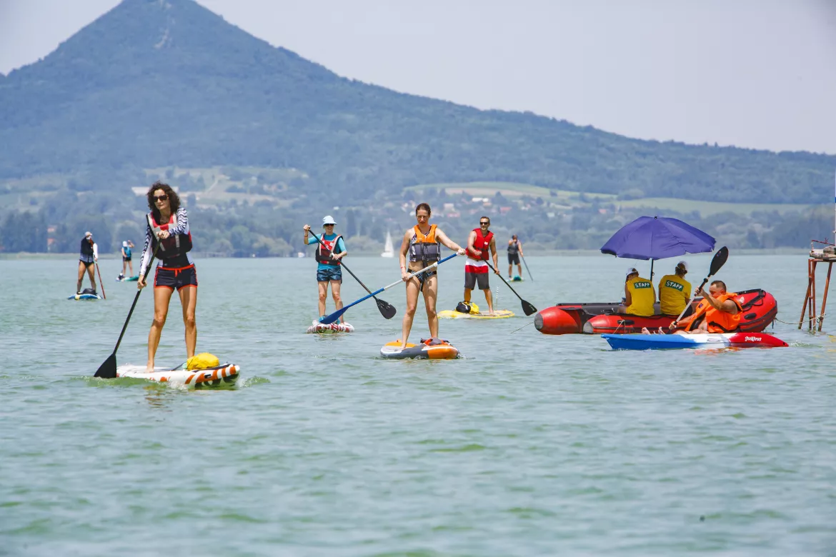 Balaton átevezés