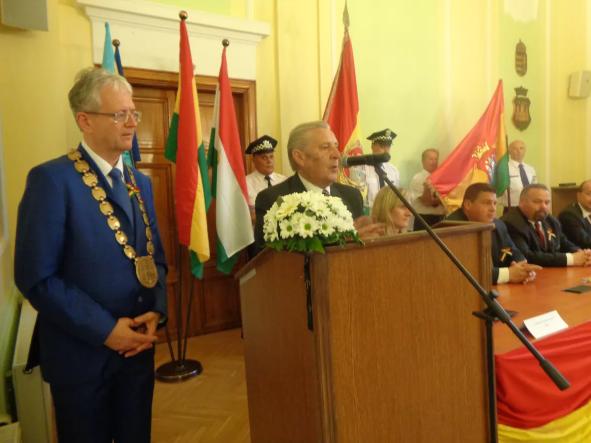 Komáromi Napok 2018 város díjak átadása