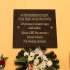 A kitelepített magyar családok emléktáblája
